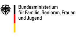 Logo Bundesministertium für Familie, Senioren, Frauen und Jugend
